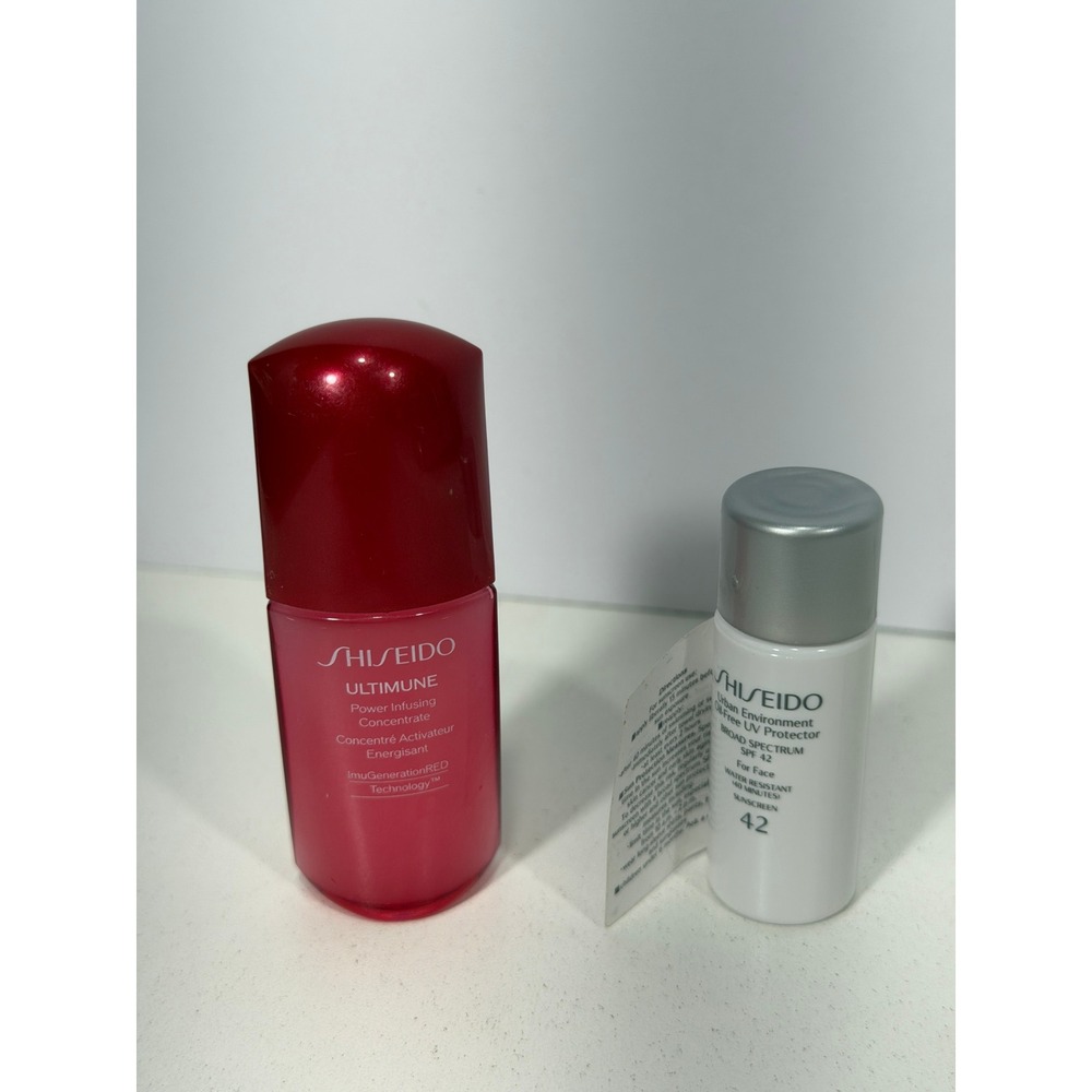 Shiseido‎ Ultimune Power Infusing Concentrate 10ml & SPF 42 Sunscreen 7ml Set